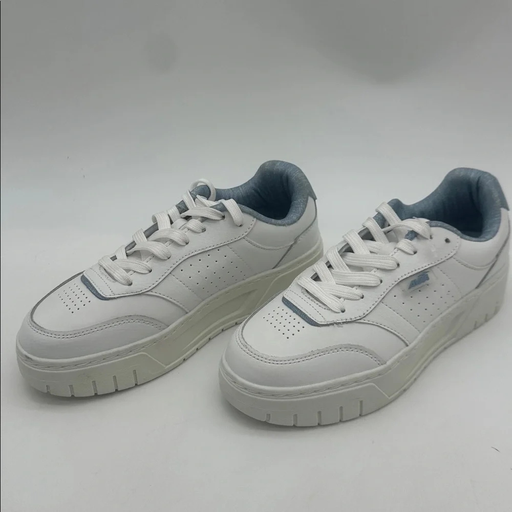Avia Platform Court Classic Sneakers Women's 6.0 White Lace Up